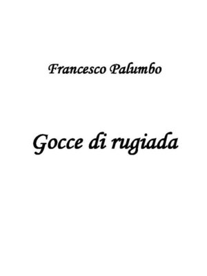 cover image of Gocce di Rugiada